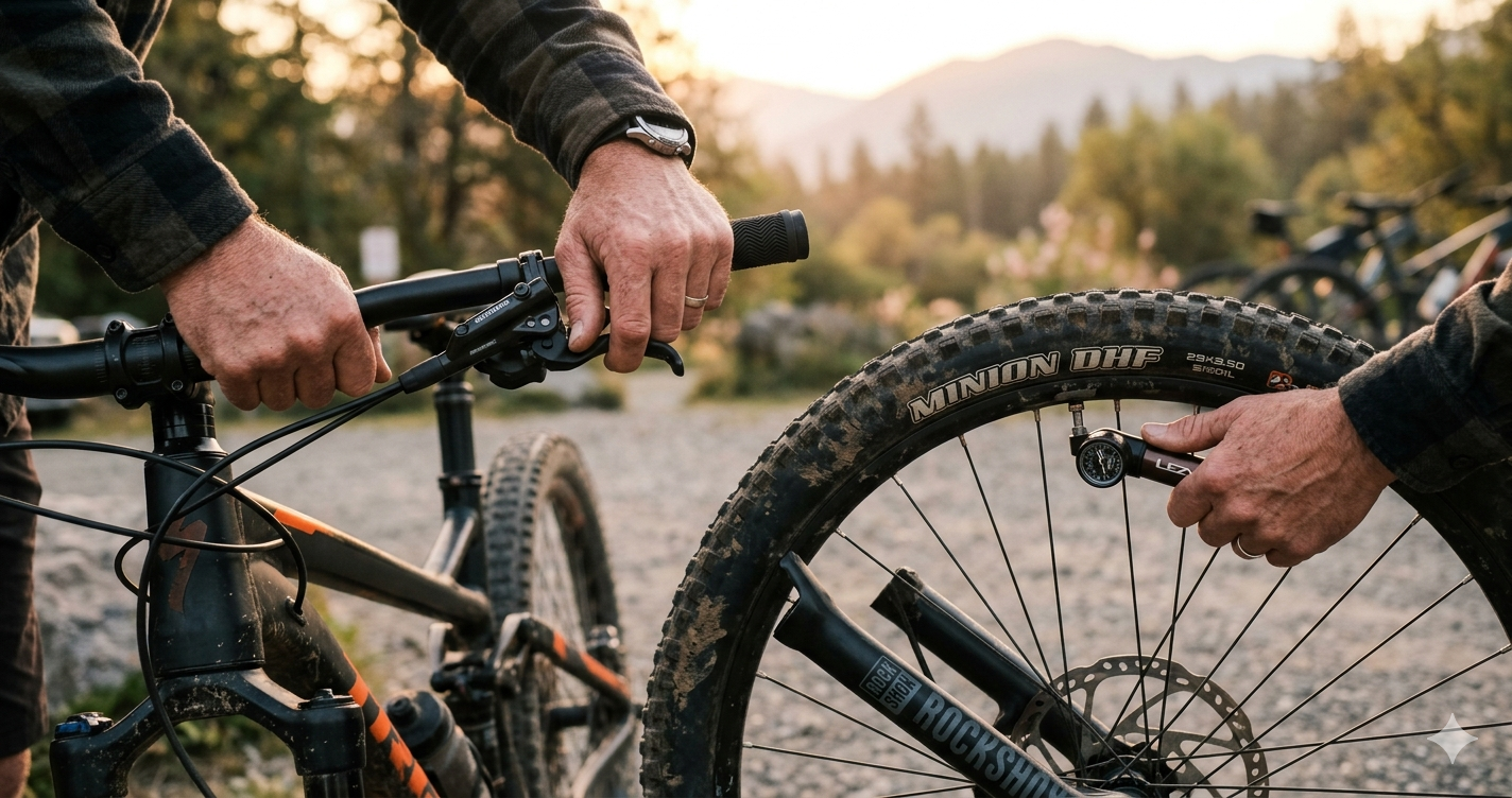Checklist de 5 Minute ABC: Verificarea Rapidă a Bicicletei