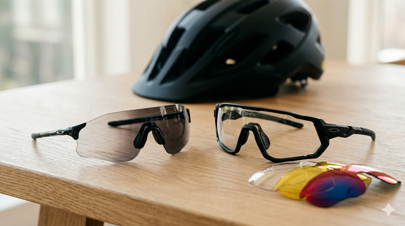 Ochelari Fotocromici vs. Lentile Interschimbabile: Ce Aleg Cicliștii în 2026