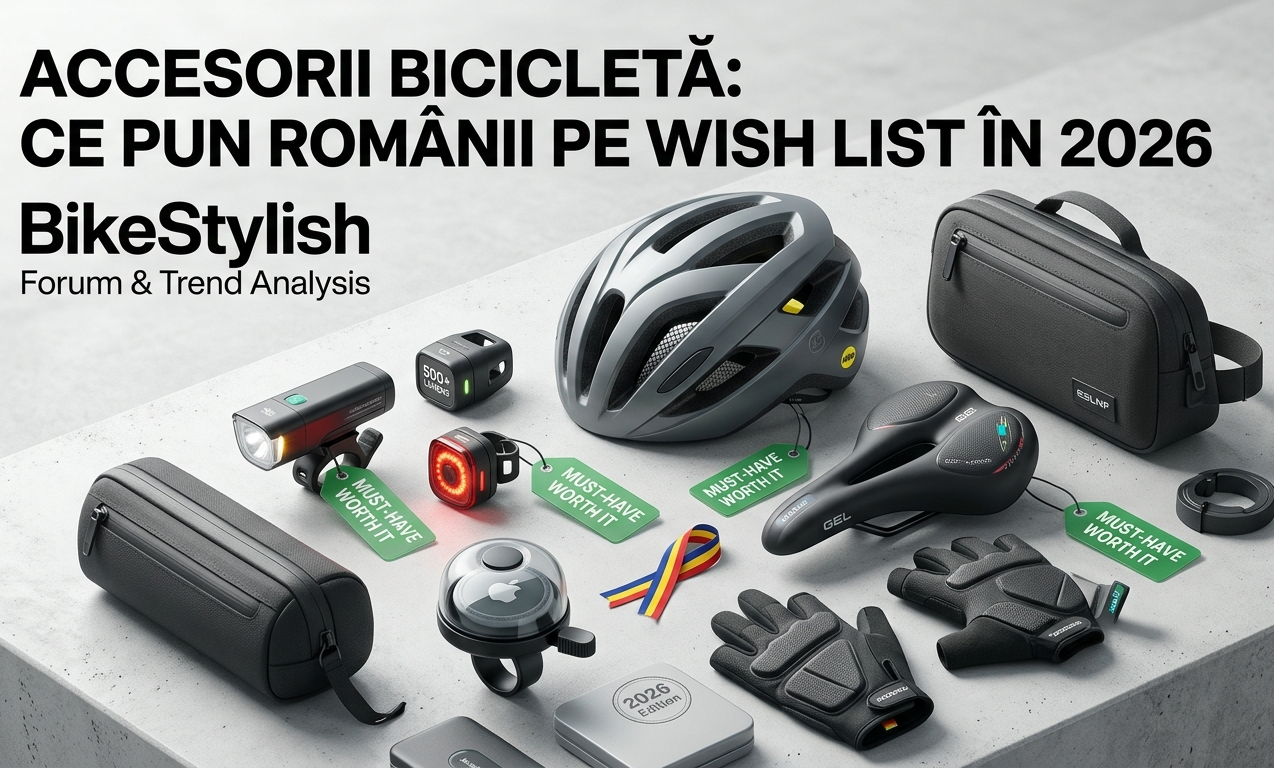 Ce Accesorii Pun Cicliștii Români pe Wish List în 2026