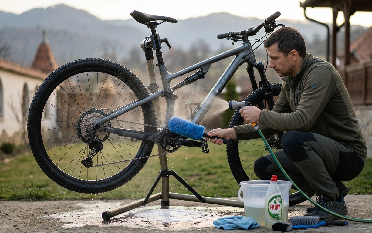 Cum Îți Speli Bicicleta Fără Să O Distrugi