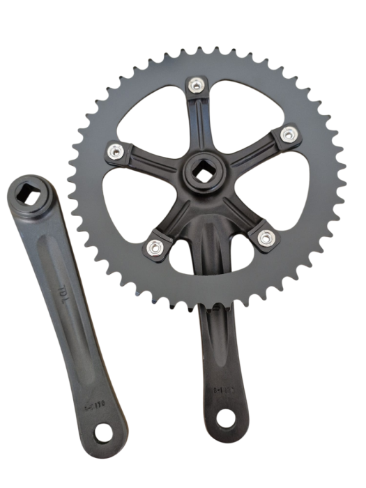 Angrenaj Pedalier  SXT 48 T Negru Aluminiu/Metal [2]