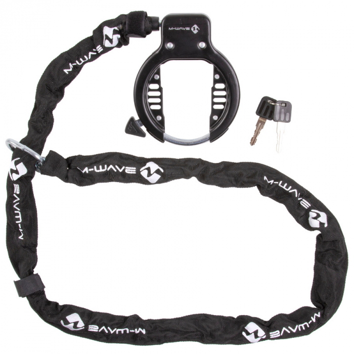 Antifurt Cadru cu Cheie si Lant M-WAVE Ringchain [1]