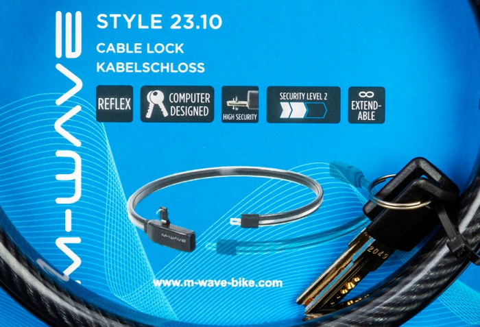 Antifurt cu Cheie Expandabil M-WAVE "STYLE 23.10" [4]