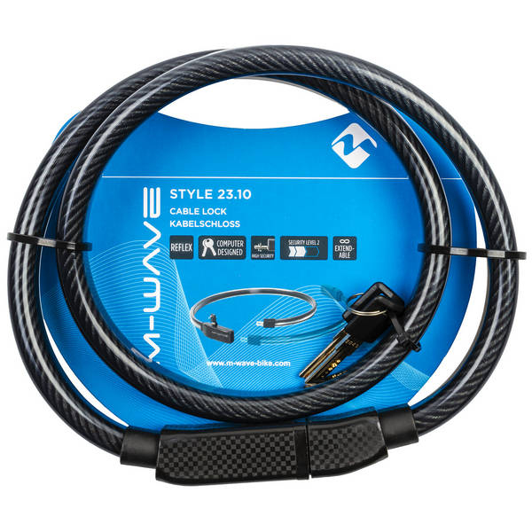 Antifurt cu Cheie Expandabil M-WAVE "STYLE 23.10" [2]