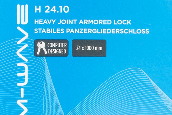 Antifurt cu Cheie M-WAVE  "H 24.10" cu Armura Articulara [3]