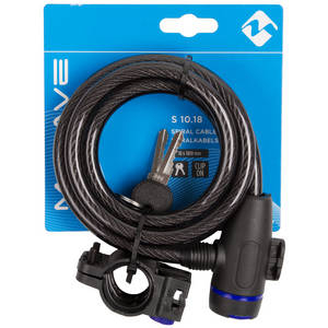 Antifurt cu Cheie M-WAVE  S 10.18  Negru [2]