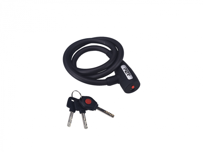 Antifurt cu Cheie P2R SPIRO 12x1000 mm Negru [3]