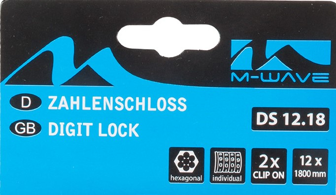 Antifurt Hexagonal cu Cifru M-WAVE  "DS 12.18" [5]