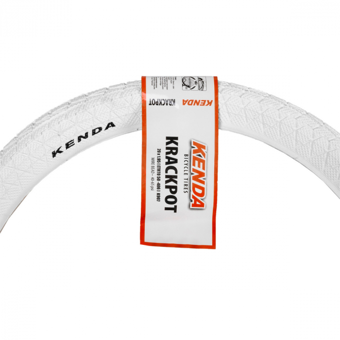 Anvelopa KENDA KRACKPOT 20x1.95 (50-406) K-907-Alb [2]