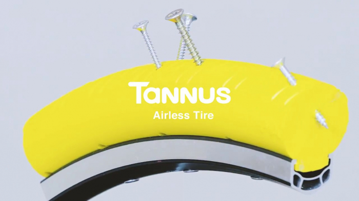 Anvelopa TANNUS Airless E-bike 20x2.0 Negru   675 grame  [6]