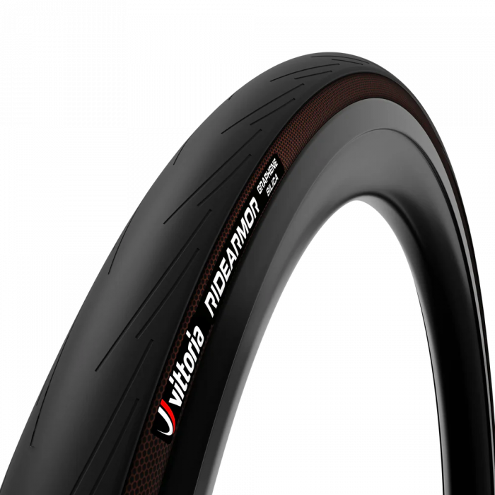 Anvelopa VITTORIA 700 x 26C(26-622) RideArmor TLR Negru+Copper [1]