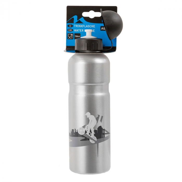 Bidon Aluminiu M-WAVE ABO 750 -Silver [2]