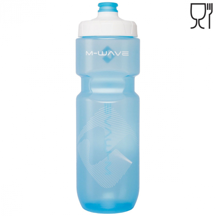 Bidon Plastic M-WAVE PBO 750 -Albastru Transparent [1]