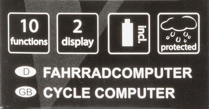 Bike Computer VENTURA  "X"  10 Functii   Alb [3]