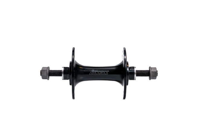 Butuc Fata ASSESS 32 H - 100 mm Negru 2 Rulmenti [1]