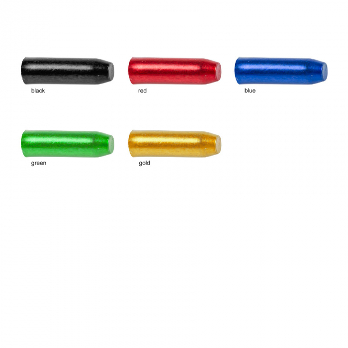 Capete Cablu CNC 1,7x10 mm M-WAVE Aluminiu Gold/Orange Anodizat [3]