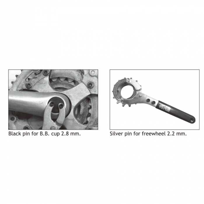 Cheie Pinion 1 Viteza SUPER B TB-8018 [3]