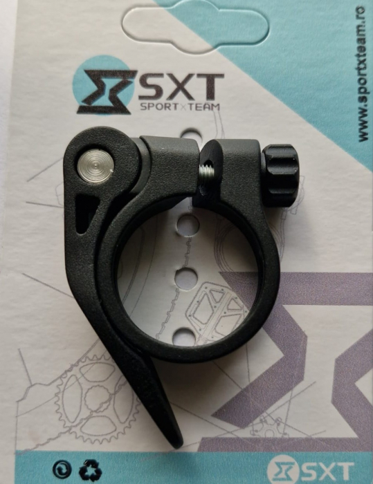 Colier Tija Sa SXT  31.8mm XT-C76 Negru QR [2]