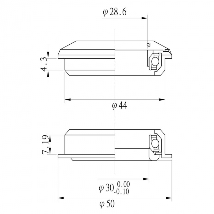 Cuveti Semi Integrati TANGE 1.1/8"  [3]