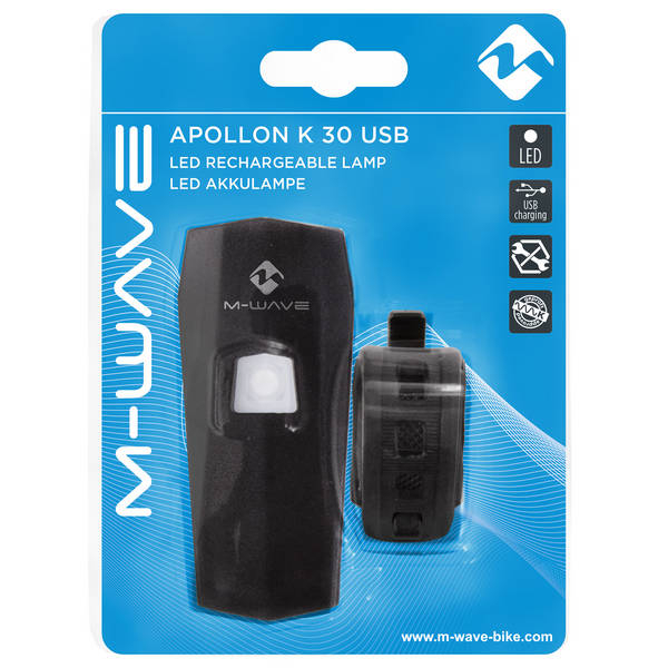 Far cu Acumulator M-WAVE APOLON K 30 USB  [2]