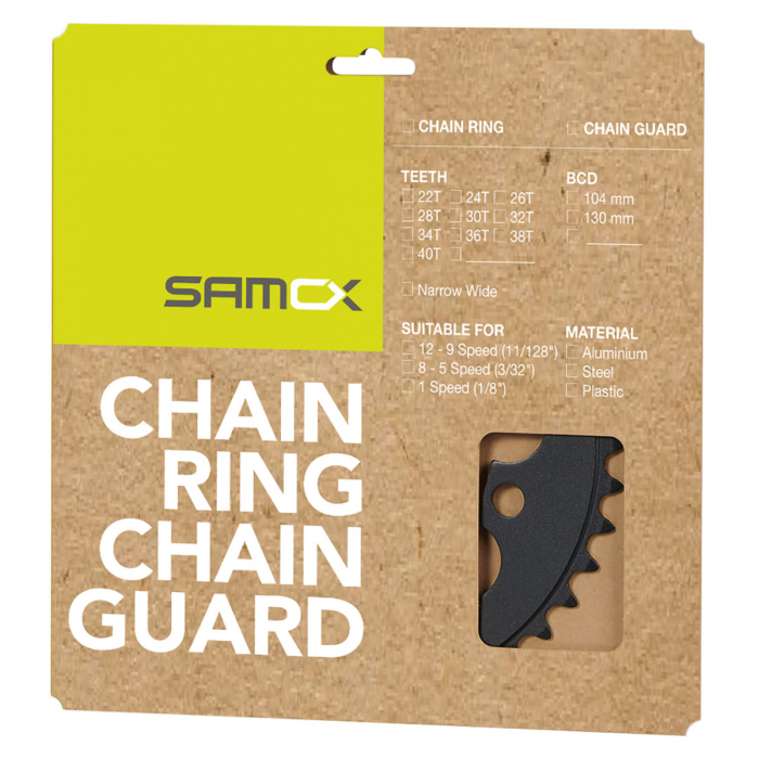 Foaie Angrenaj SAMOX PD-R4-A-NW 32T BCD 104 mm Aluminiu- Narrow Wide [2]