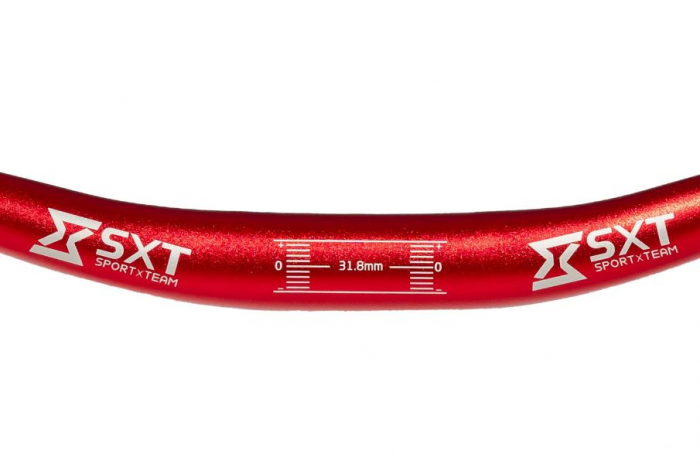  Ghidon Aluminiu MTB SXT 31.8 -800 mm Rosu Matt [3]
