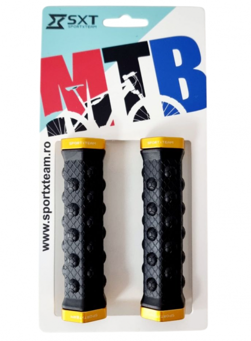 Mansoane SXT - GOALKEEPER Negru/Gold 130 mm [5]