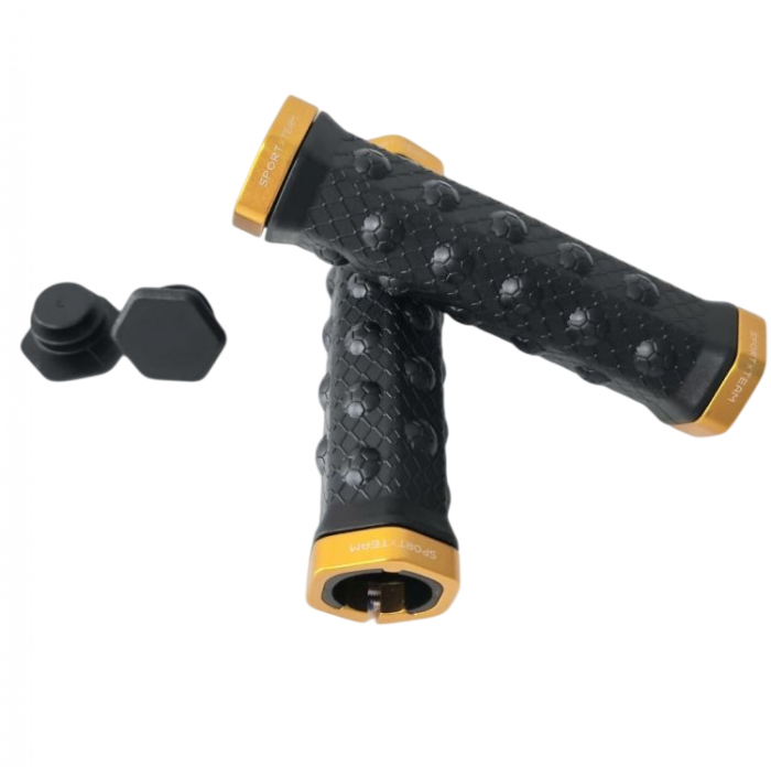 Mansoane SXT - GOALKEEPER Negru/Gold 130 mm [3]