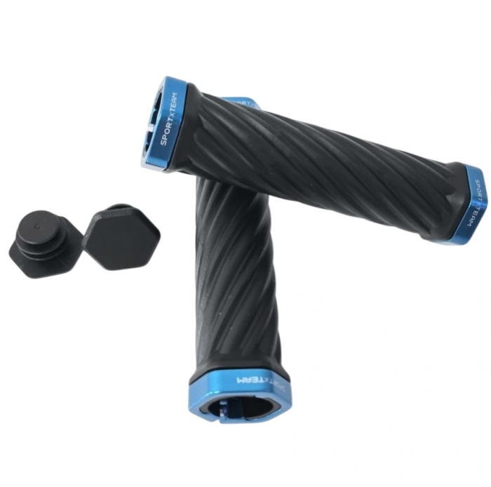 Mansoane SXT - TWIST Negru/Albastru 130 mm [3]