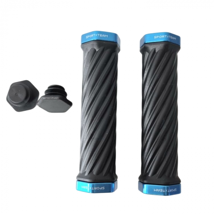 Mansoane SXT - TWIST Negru/Albastru 130 mm [2]