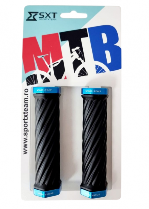 Mansoane SXT - TWIST Negru/Albastru 130 mm [5]