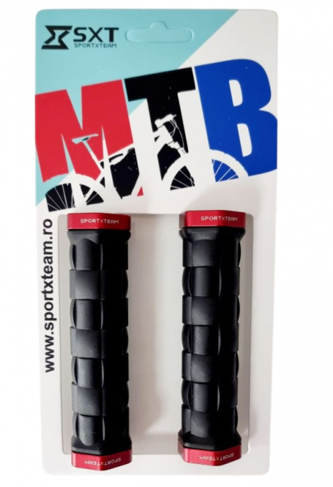 Mansoane SXT - WEAVE Negru/Rosu 130 mm [4]