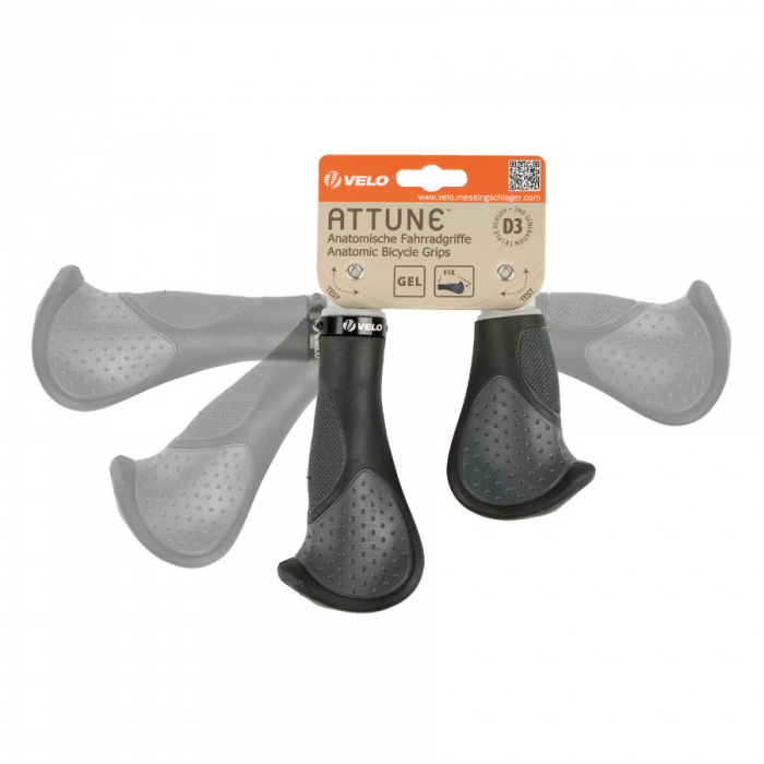 Mansoane VELO ERGOGEL D3 BAR  140/92 mm [2]