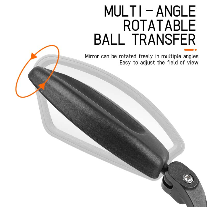 Oglinda bicicleta cu prindere pe ghidon - stanga [4]