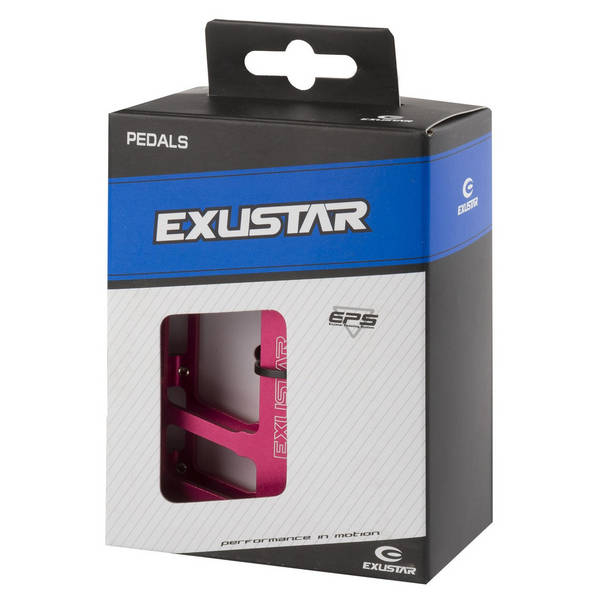 Pedale Aluminiu BMX EXUSTAR E-PB525-Roz [2]