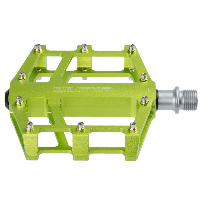 Pedale Aluminiu BMX EXUSTAR E-PB525-Verde [1]