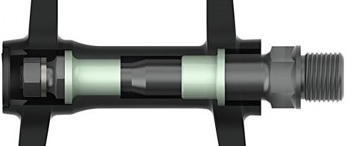Pedale Aluminiu M-WAVE  STEADY FLAT 2 AL  EPB Negru [2]