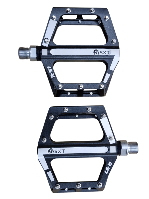 Pedale Aluminiu SXT ALNC-553 Negru 3 Rulmenti [4]