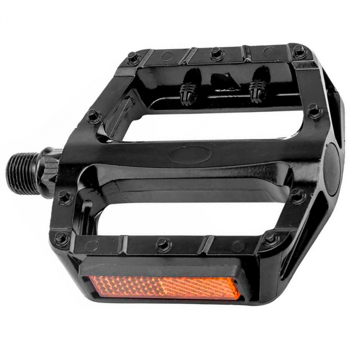 Pedale Aluminiu SXT BLACK FLAT 9/16  Negru [1]