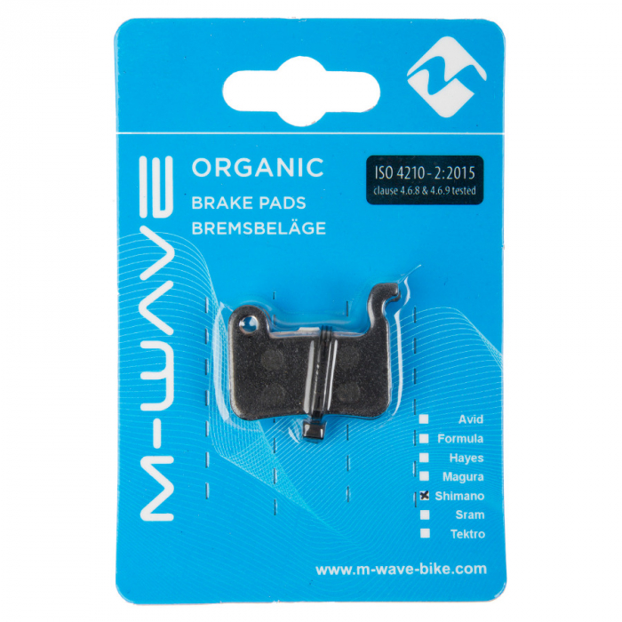 Placute Frana M-WAVE SHIMANO Organice [2]