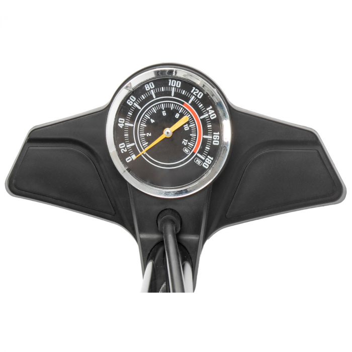 Pompa Podea VENTURA Metal 120 psi/8 bar Negru [4]