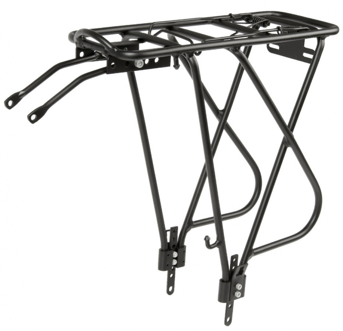 Portbagaj Aluminiu Spate M-WAVE TRAVELLER A II 24"-29" Negru [1]