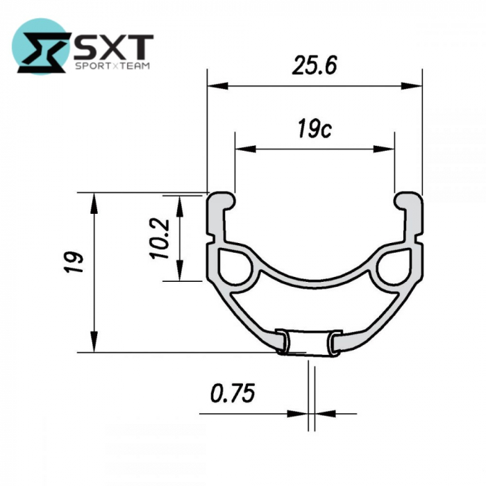 Roata Fata 28/29″(622x19c) SXT BASIC QR Aluminiu Dubla  36H [3]