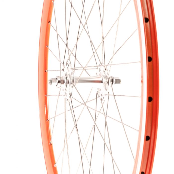 Roata Fata Single Speed/Fixie SXT 700-32H 40 mm Portocaliu [2]