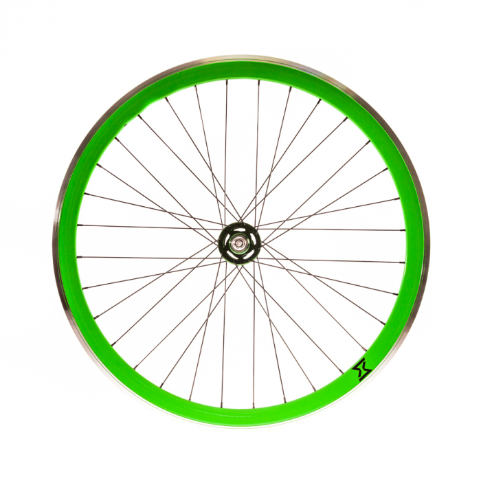 Roata Fata Single Speed/Fixie SXT 700-32H 40 mm Verde [1]
