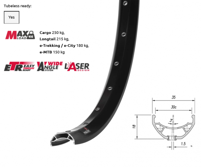 Roata Fata SXT 29(622x30C)  TXN -15.110 32H [5]