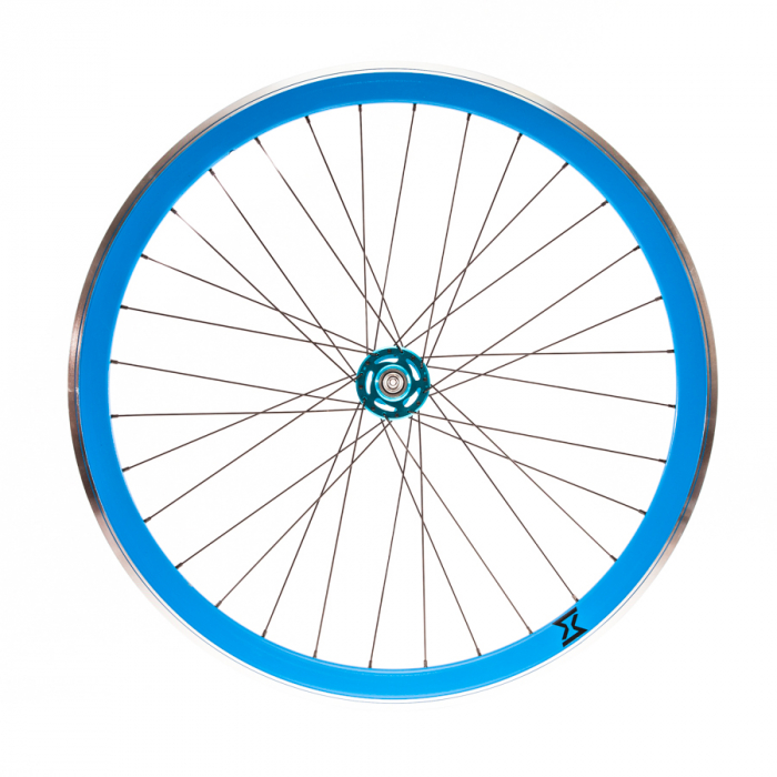 Roata Spate Single Speed/Fixie SXT 700-32H 40 mm Albastru [1]