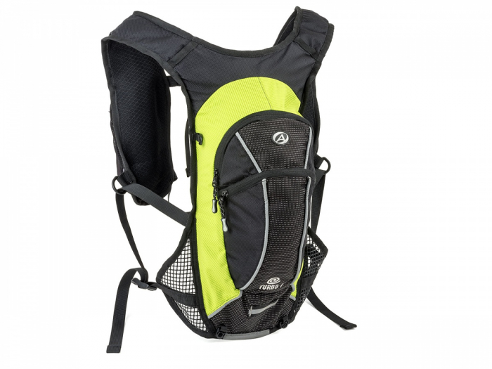 Rucsac AUTHOR Turbo-6 VEST Negru/Verde 6L [1]