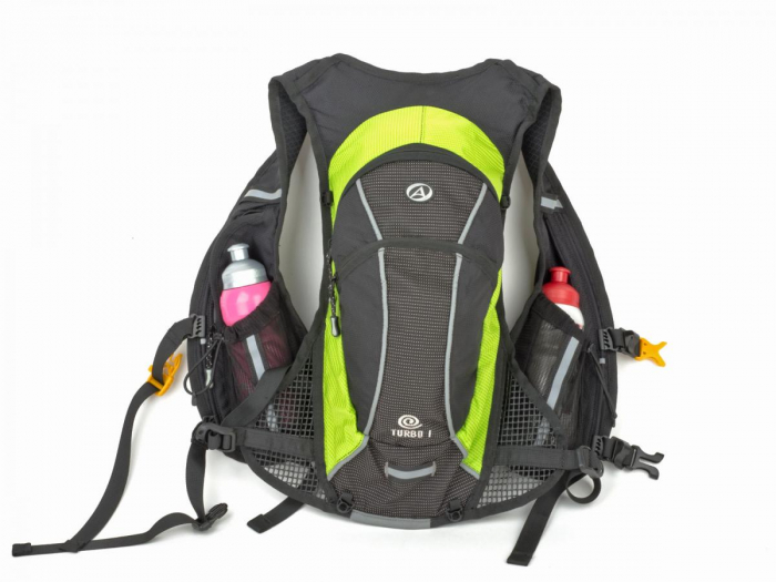 Rucsac AUTHOR Turbo-6 VEST Negru/Verde 6L [3]