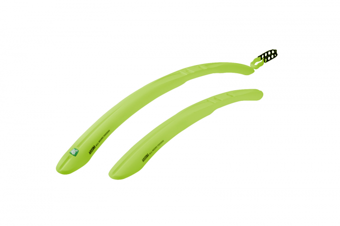Set Aparatori Noroi LASALLE SPORTS Arizona 26"-28" Verde Lime [3]